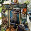 Custom Blanket 3D Dinosaur Quilt Blanket - Quilt Blanket