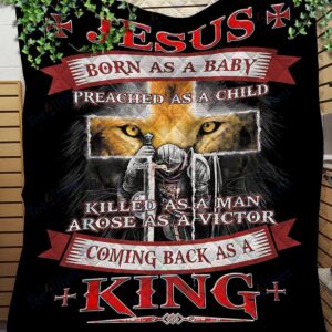 Custom Blanket Jesus King Quilt Blanket - Quilt Blanket