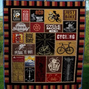 Cycling Quilt Tuixj