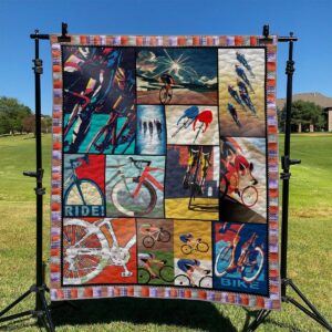 Cycling Quilt Tujvd