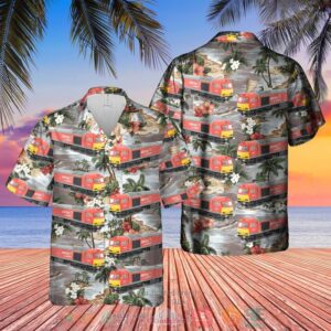 Db Schenker Class 60 Diesel Locomotive Train Hawaiian Shirt