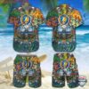 Nfl Los Angeles Chargers Grateful Dead Bears Hawaiian Shirt And Shorts