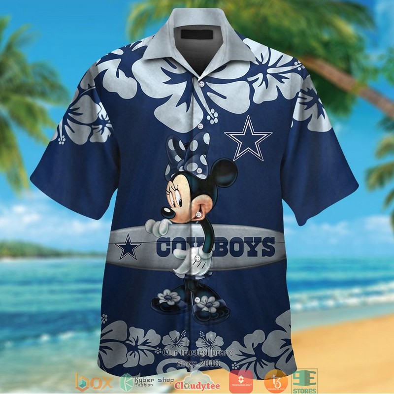 Dallas Cowboys Minnie Mouse Hawaiian Shirt Dallas Cowboys Minnie Mouse Hawaiian Shirt