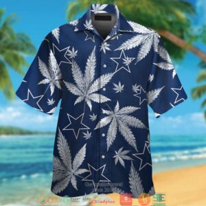 Dallas Cowboys Cannabis Hawaiian Shirt