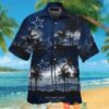 Dallas Cowboys Coconut Island Navy Ocean Hawaiian Shirt