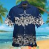 Dallas Cowboys Hibiscus Flower Line Hawaiian Shirt