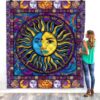 Daturastramoniuml Print Quilt For Kids School Adults Bed Soft Warm Thin Blanket Cotton Quilt King Size Custom