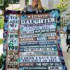 Daughter Quilt To My Daughter Never Forget That Mom Butterflies Premium Quilt Blanket Size Throw