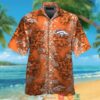 Denver Broncos Hibiscus Flower Pattern Hawaiian Shirt
