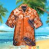 Denver Broncos Hibiscus Leaf Hawaiian Shirt