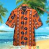 Denver Broncos Hibiscus Leaf Square Pattern Hawaiian Shirt