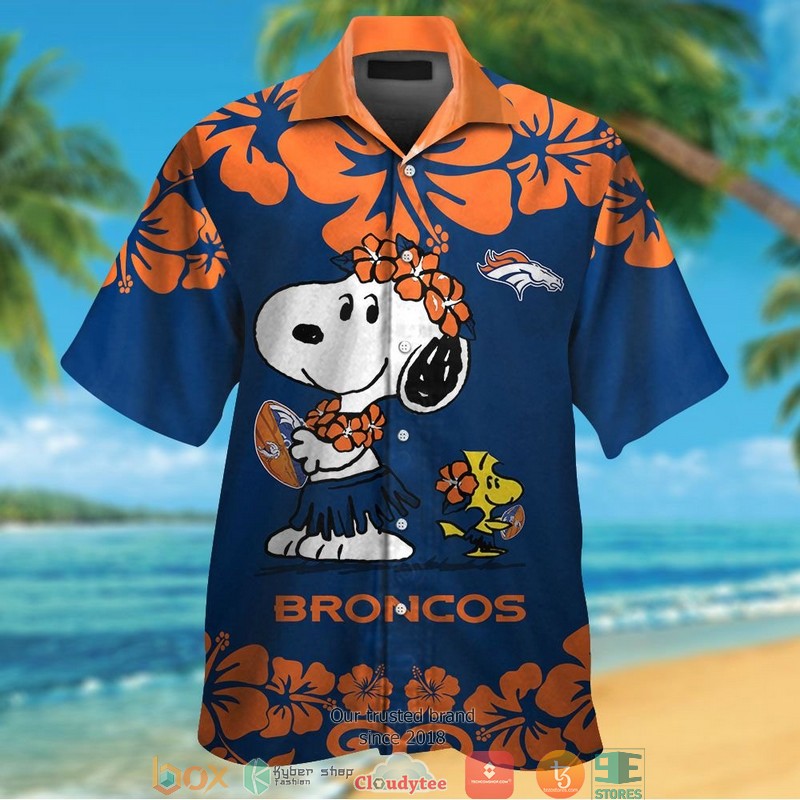 Denver Broncos Snoopy Dance Hawaiian Shirt Denver Broncos Snoopy Dance Hawaiian Shirt