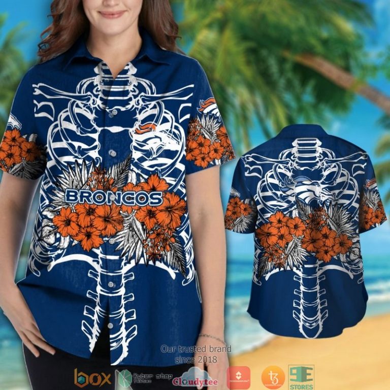 Denver_Broncos_backbone_hibiscus_Hawaiian_Shirt_short_1_2-768x768-1