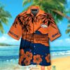 Denver Broncos Coconut Island Orange Hawaiian Shirt