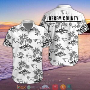 Derby County Hawaiian Shirt