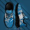 Detroit Lions Nfl American Custom Name Clunky Max Soul Shoes
