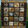 Dinosaur Quilt Tudpw