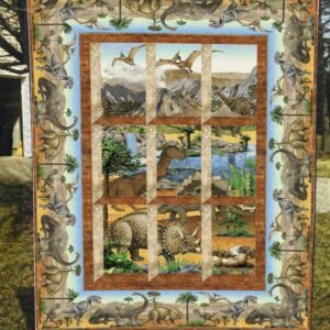 Dinosaur Quilt Tugff