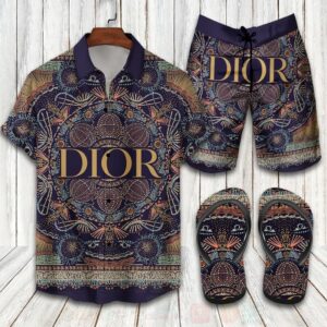 Dior Patterns Hawaiian Shirt
