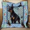 Dobermann Quilt Cuvzx
