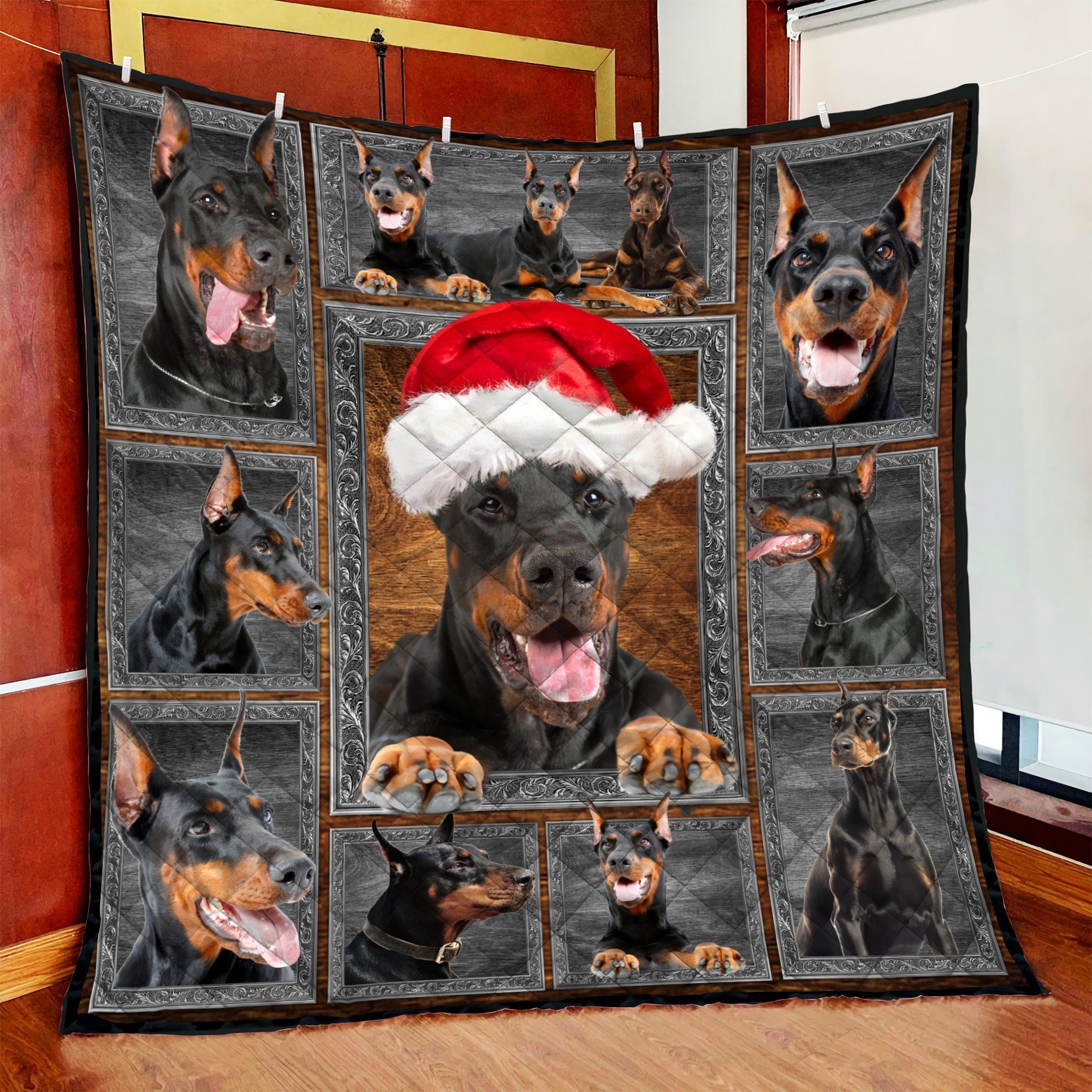 Dobermann Quilt W260812 Dobermann Quilt W260812