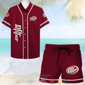 Dr Pepper Hawaiian Shirt