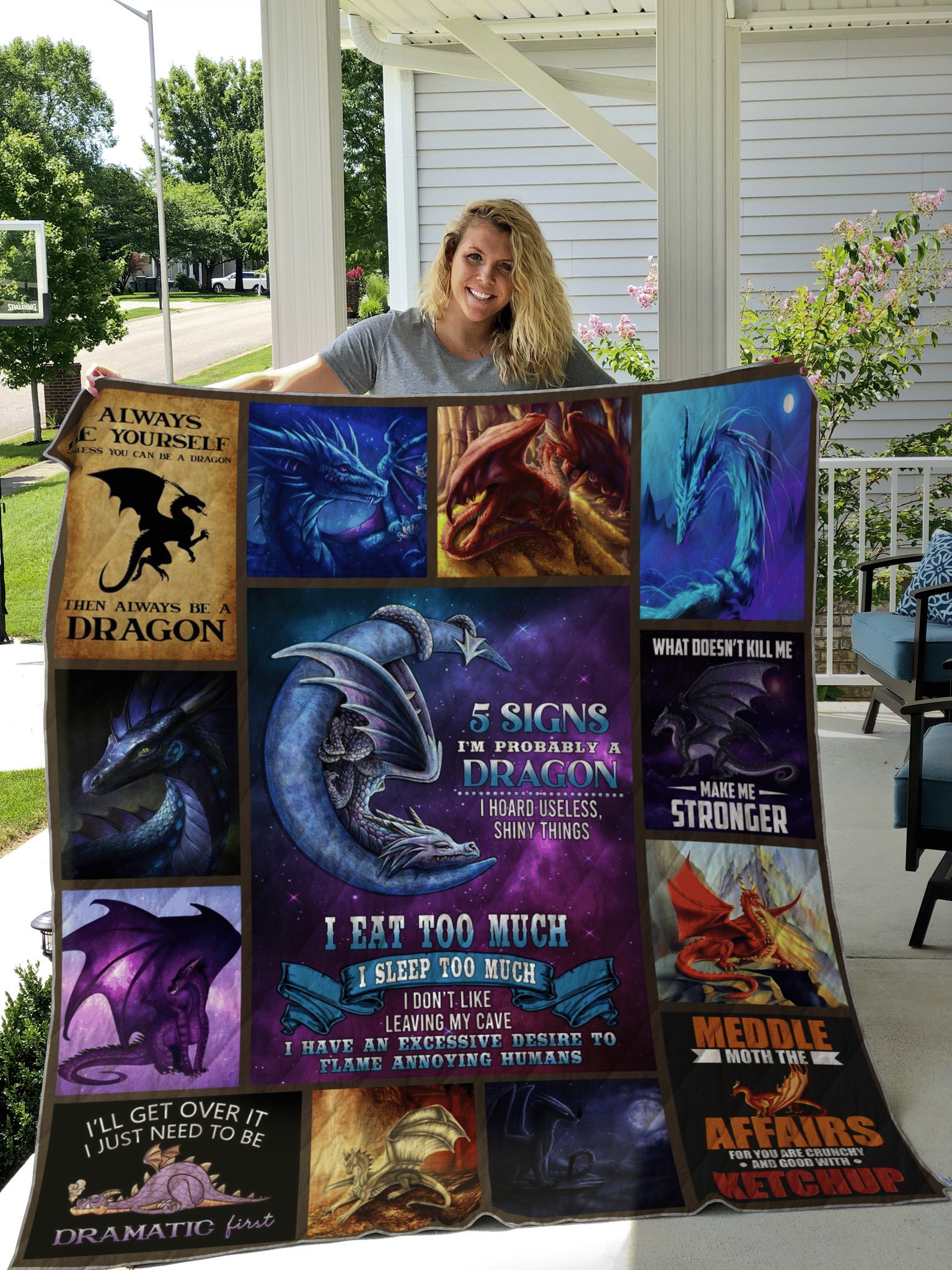 Dragon Quilt Dragon Quilt