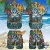 Nfl Detroit Lions Grateful Dead Bears Hawaiian Shirt And Shorts