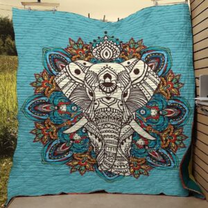 Elephants Quilt Tuhnc