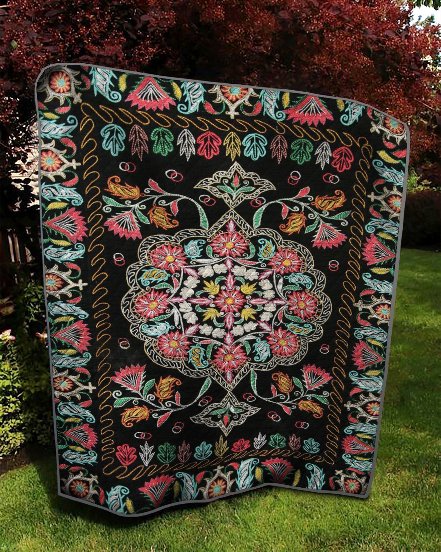 Embroidered Quilt Cuxck Embroidered Quilt Cuxck
