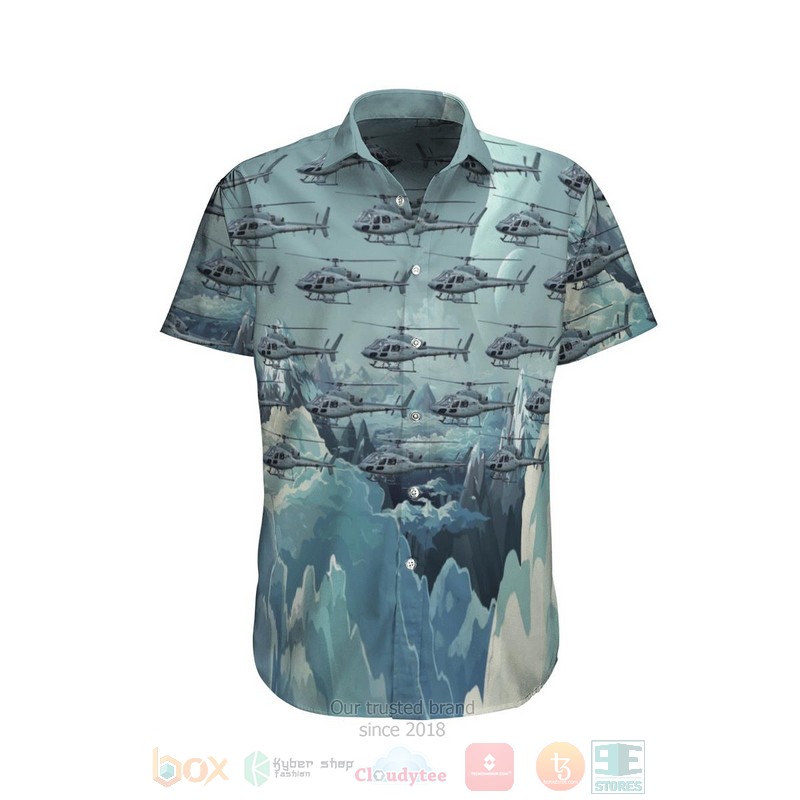 Eurocopter As555 Fennec French Air And Space Force Hawaiian Shirt