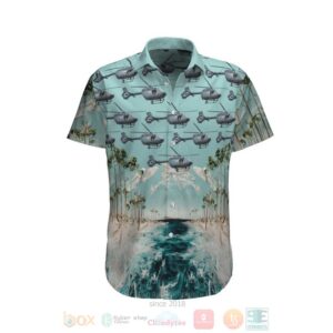 Eurocopter Ec145 German Air Force Hawaiian Shirt