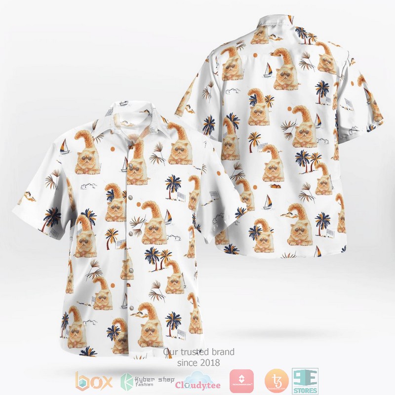 Exotic Shorthair Cat Hawaiian Shirt Exotic Shorthair Cat Hawaiian Shirt