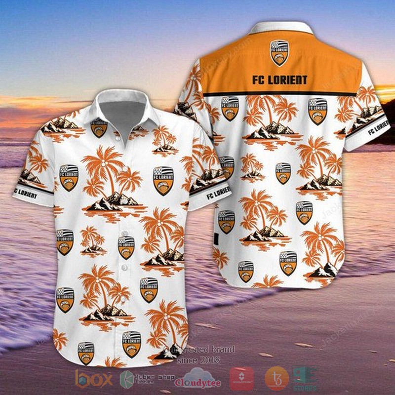Fc Lorient Hawaiian Shirt Fc Lorient Hawaiian Shirt