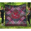 FamilyGater Quilt - Hawaiian Flag Royal Premium Quilt - AH J8