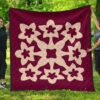 FamilyGater Quilt - Hawaiian Premium Quilt Royal Pattern - Pink - A1 Style - AH - J2