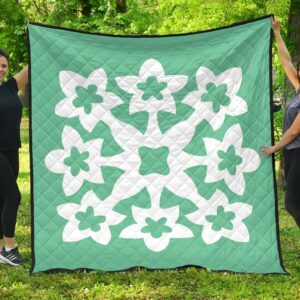 FamilyGater Quilt - Hawaiian Premium Quilt Royal Pattern - Seafoarm - A1 Style - AH - J2