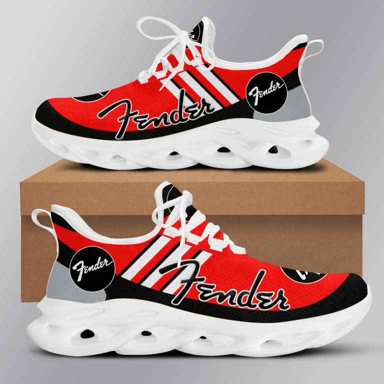 Fender-Red-Clunky-Sneaker-Shoes-1