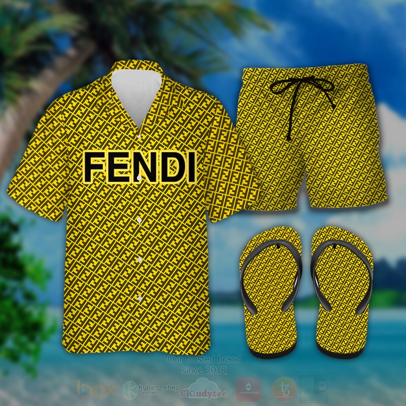 Fendi Hawaiian Shirt Fendi Hawaiian Shirt