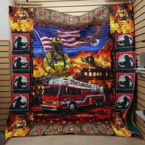 Firefighter_Clp Quilt Tugxo
