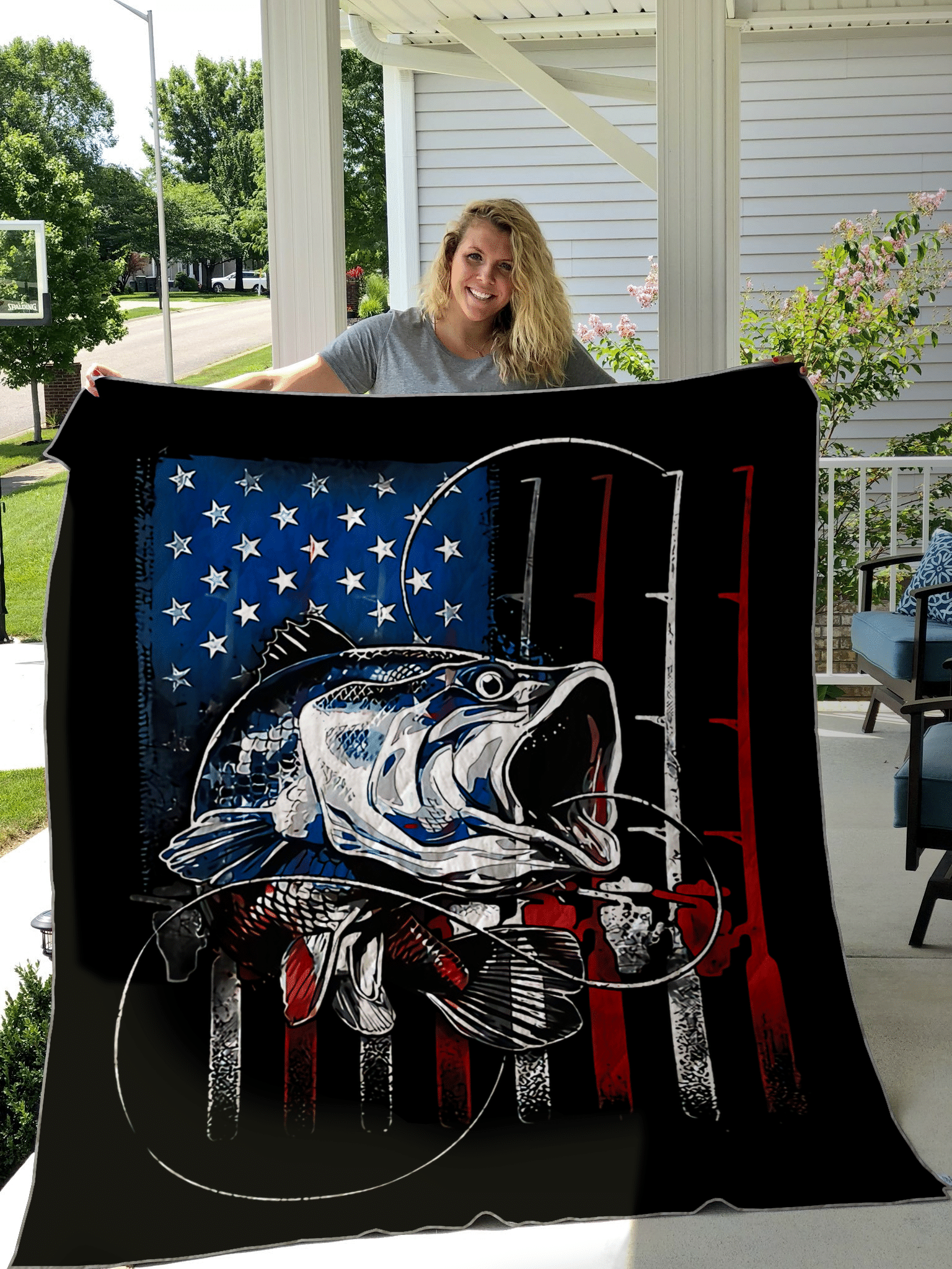 Fishing American Quilt Fishing American Quilt