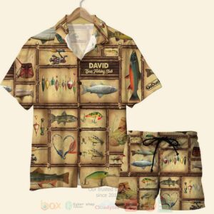 Fishing Colorful Fish Personalized Hawaiian Shirt