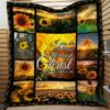 Floral Heifers Quilt Blanket-3D Quilt Blanket Dml-Qvk00033