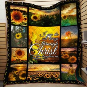 Floral Heifers Quilt Blanket-3D Quilt Blanket Dml-Qvk00033