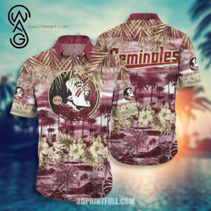 Florida State Seminoles Team Combo Hawaiian Shirt And Shorts