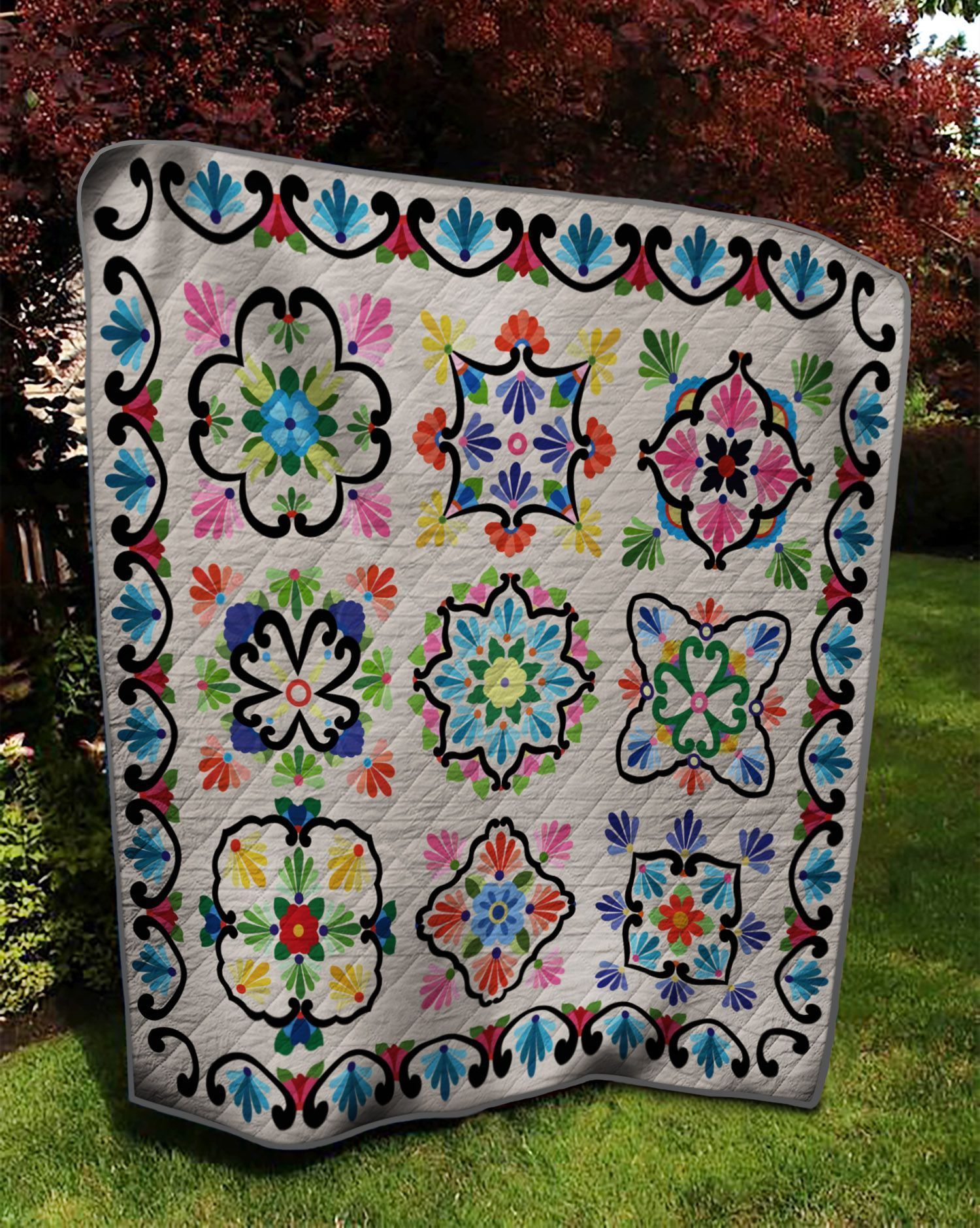 Flower Quilt Civjd Flower Quilt Civjd