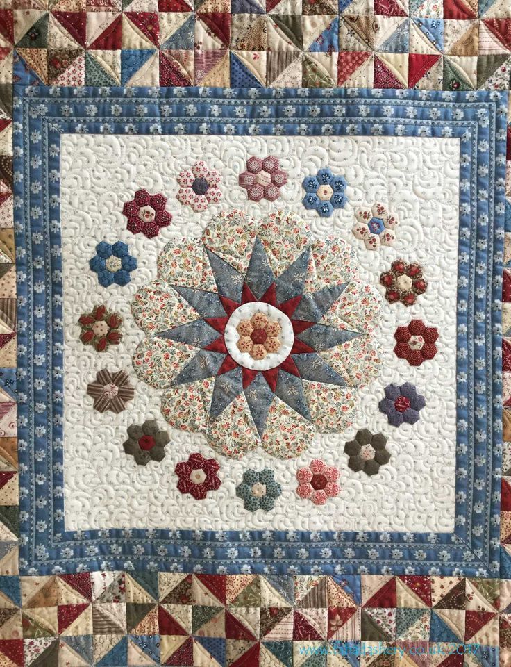Flowers Quilt Tulic Flowers Quilt Tulic