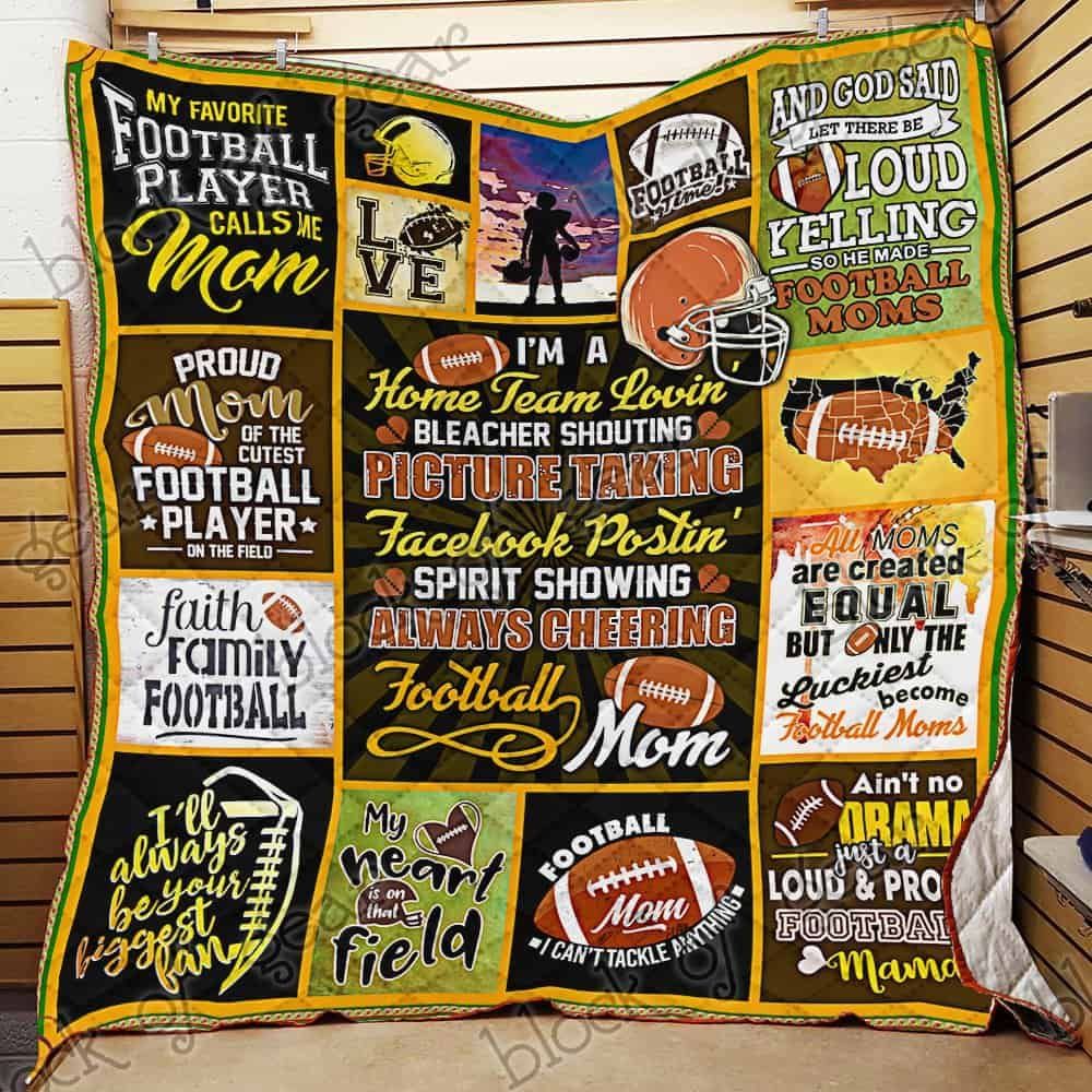 Football Mom Quilt Football Mom Quilt