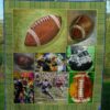 Football Quilt Tuikd