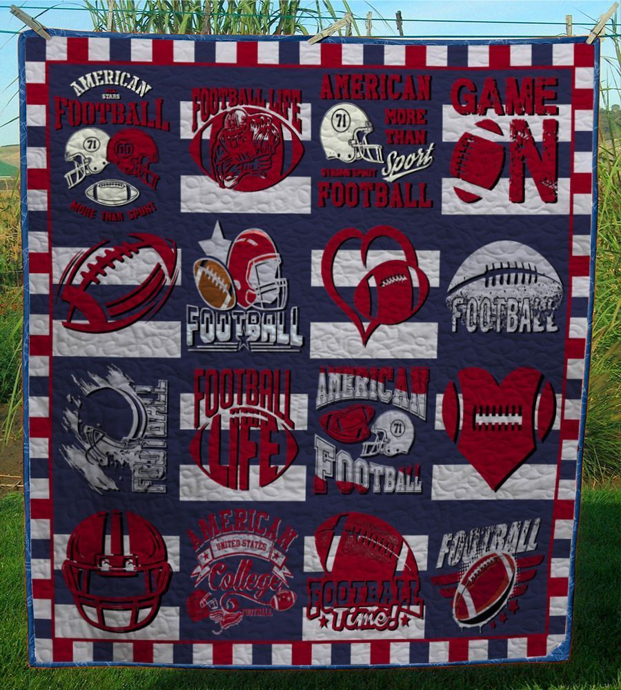 Football Quilt Tujem Football Quilt Tujem